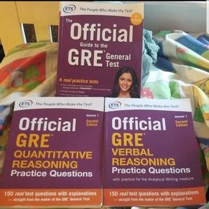 3 Official GRE books